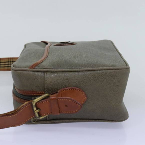 Burberrys Shoulder Bag PVC Gray Auth bs14118 - Picture 3 of 16